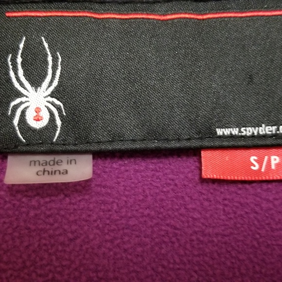 Spyder Women's Jacket Purple Size S - Picture 4 of 6